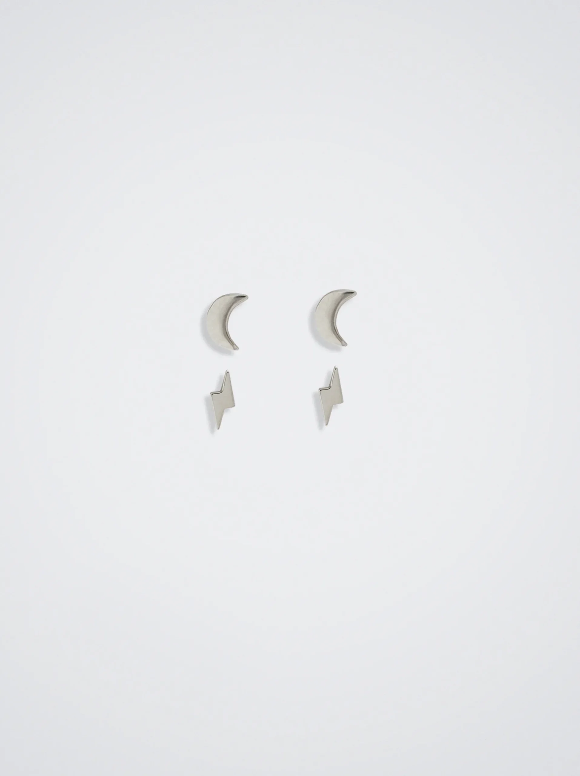 Set Of Stainless Steel Earrings|Parfois Store