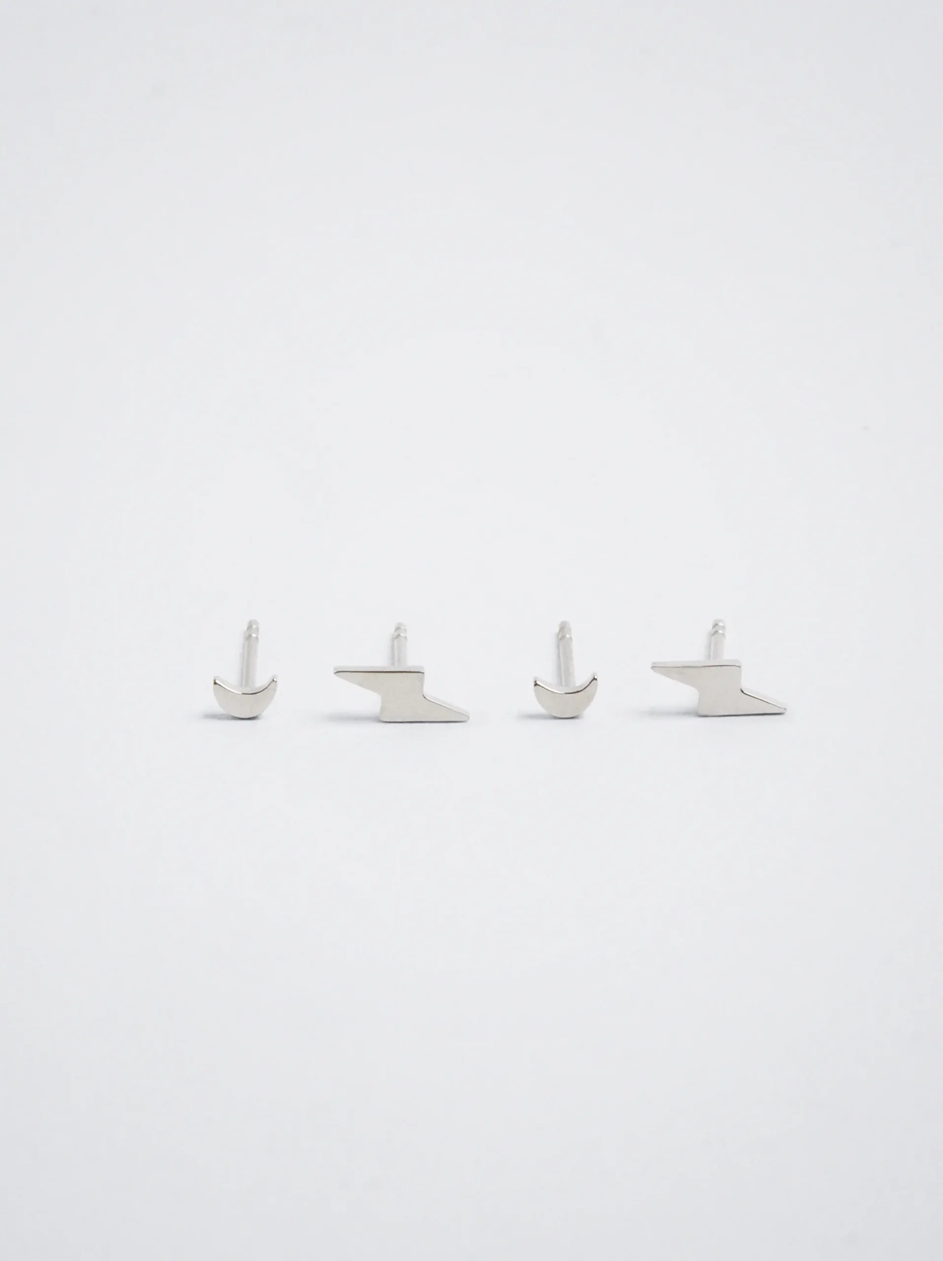 Set Of Stainless Steel Earrings|Parfois Store