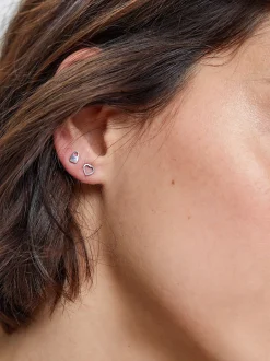 Set Of Stainless Steel Earrings|Parfois Discount