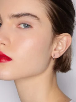 Short 925 Hoop Earrings|Parfois Fashion