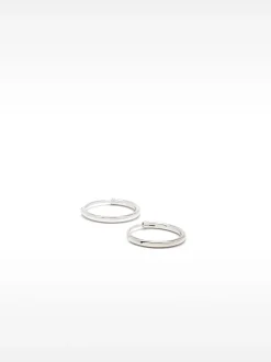 Short 925 Hoop Earrings|Parfois Fashion