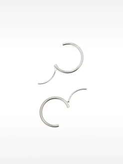 Short 925 Hoop Earrings|Parfois Fashion
