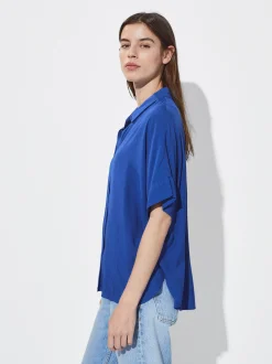 Short-Sleeved Shirt With Buttons|Parfois Clearance