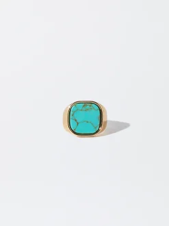 Signet Ring With Stone|Parfois Cheap
