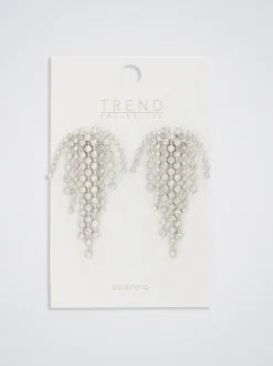 Earrings With Crystals|Parfois Online