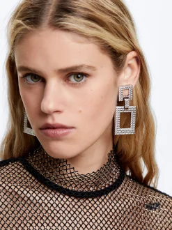 Earrings With Crystals|Parfois Best Sale