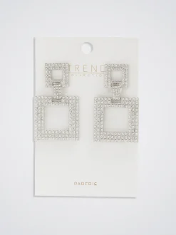 Earrings With Crystals|Parfois Best Sale