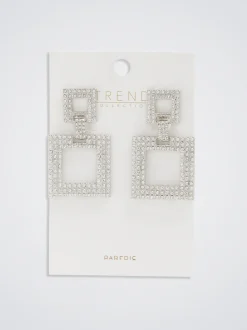 Earrings With Crystals|Parfois New