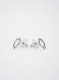 Earrings With Zirconia|Parfois Flash Sale