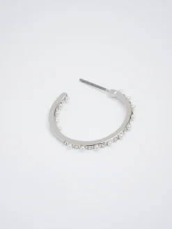 Hoops With Pearl And Crystal|Parfois Online