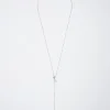 Stainless Steel Necklace With Crystals|Parfois New