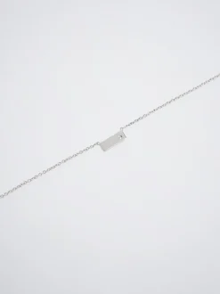 Stainless Steel Necklace With Crystals|Parfois Hot