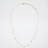 Silver Stainless Steel Necklace With Crystals|Parfois Online