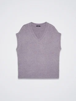 Sleeveless Knitted Vest|Parfois Cheap