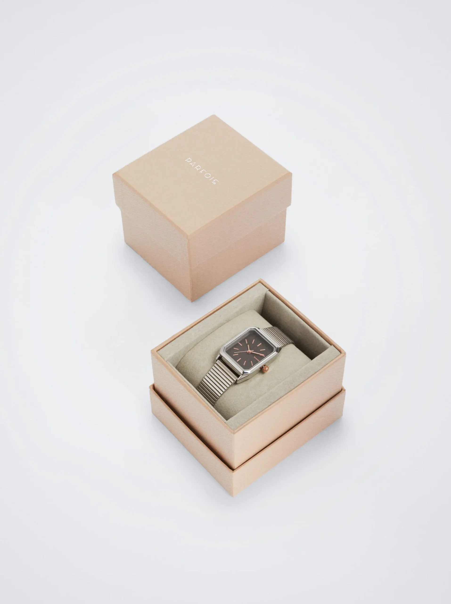 Square Case Stainless Steel Watch|Parfois Cheap