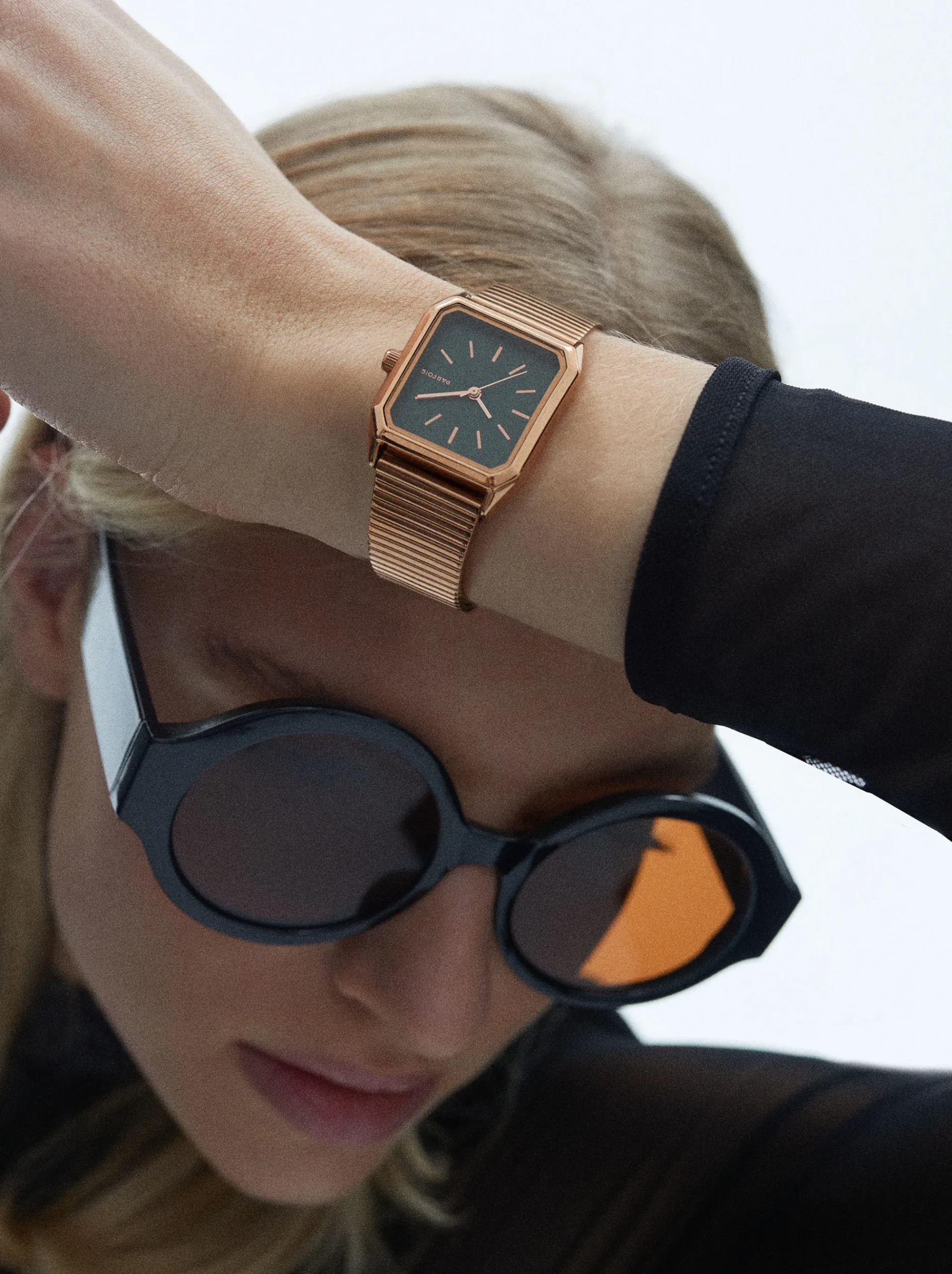 Square Case Stainless Steel Watch|Parfois Outlet