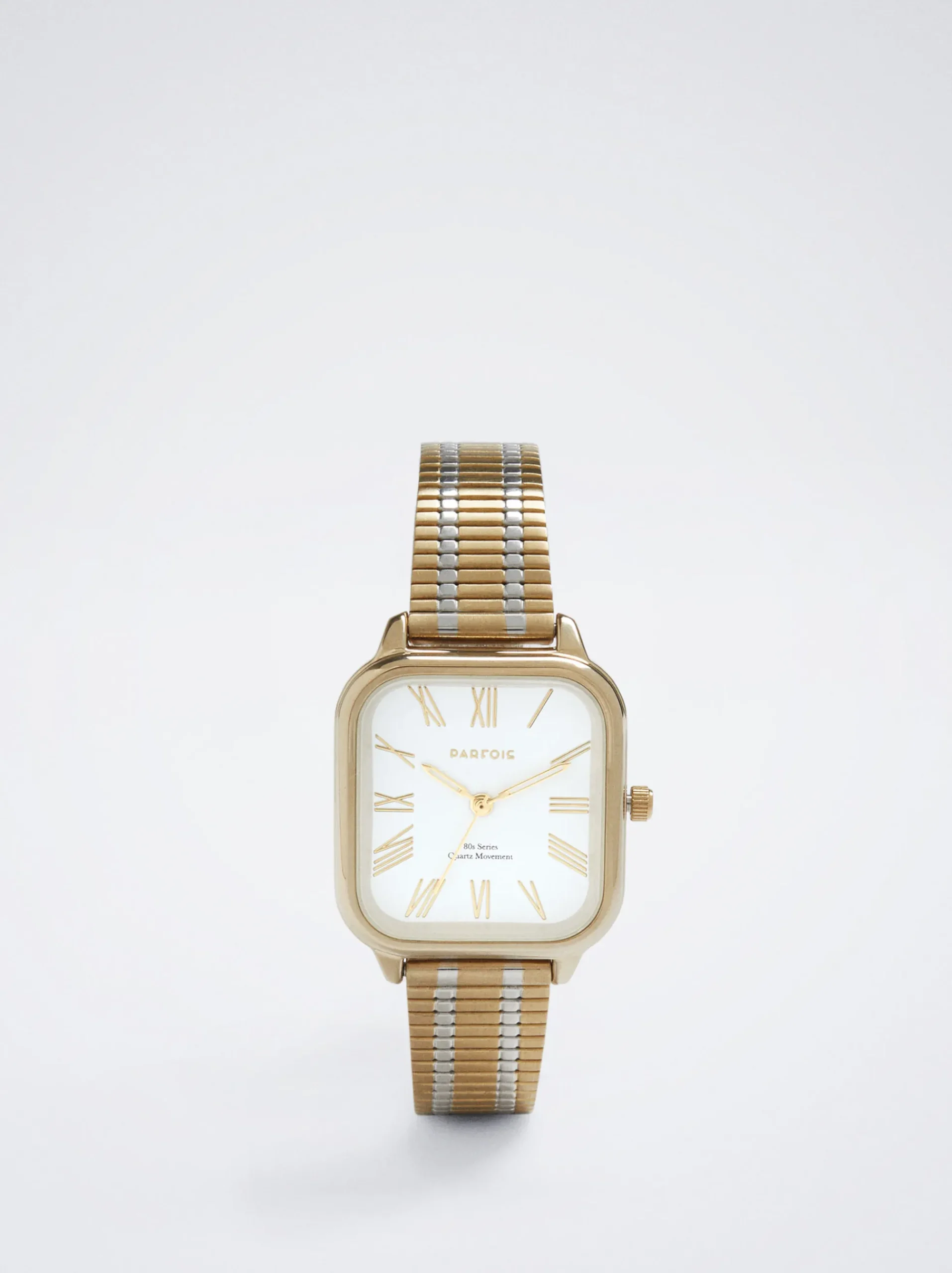 Square Case Stainless Steel Watch|Parfois Clearance