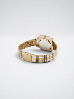 Square Case Stainless Steel Watch|Parfois Clearance