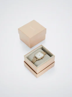 Square Case Stainless Steel Watch|Parfois Clearance