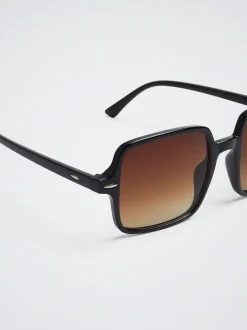 Square Tortoiseshell Sunglasses|Parfois Flash Sale