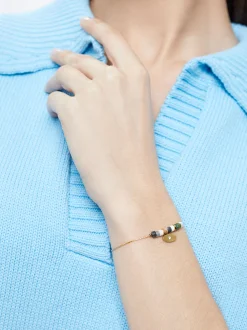 Stainless Steel Bracelet Semiprecious Stones|Parfois Store