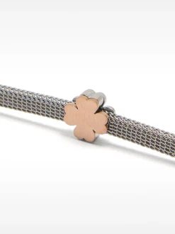 Stainless Steel Bracelet With Clover|Parfois Shop