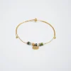 Stainless Steel Bracelet Semiprecious Stones|Parfois Hot
