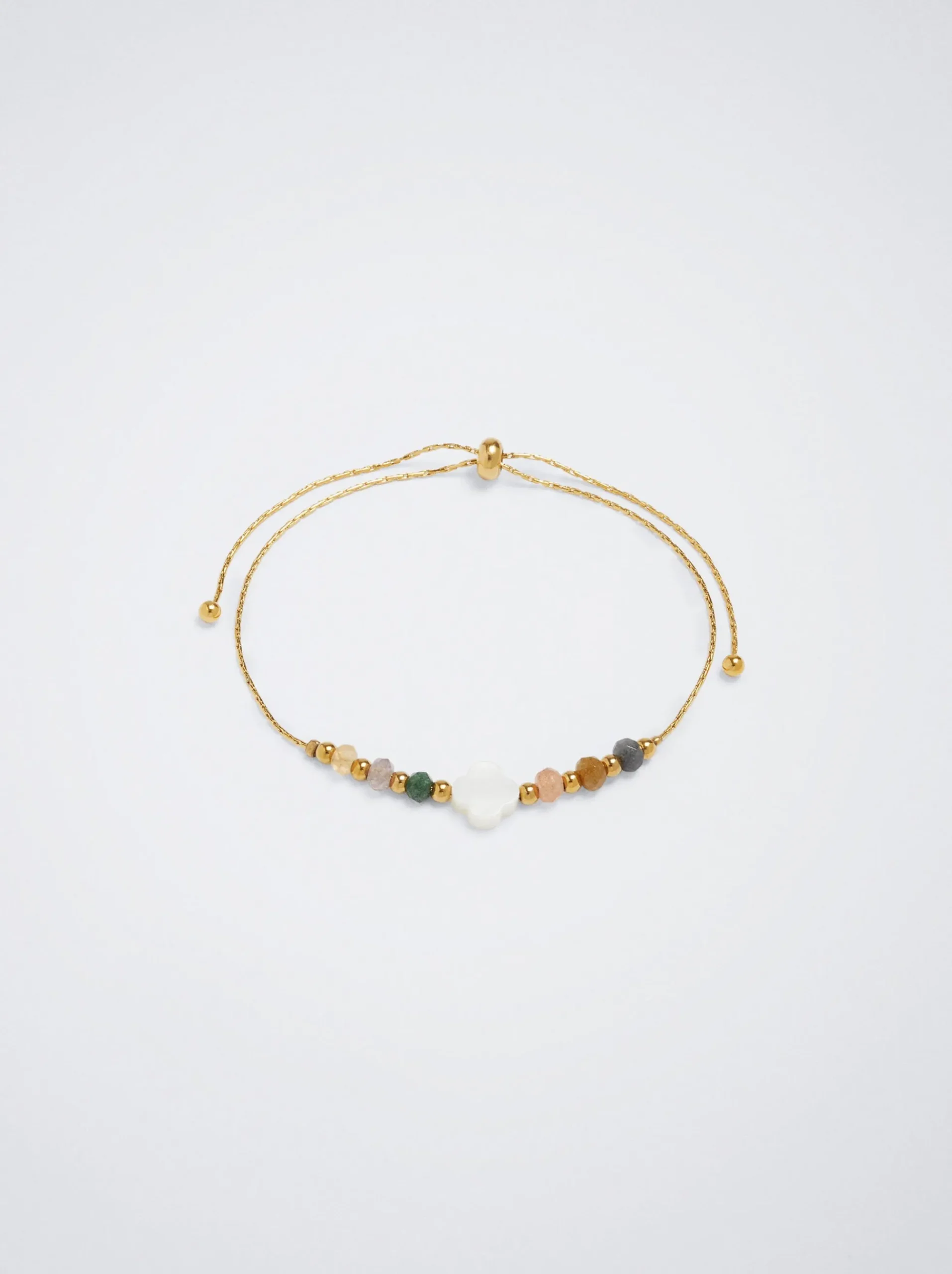 Stainless Steel Bracelet Semiprecious Stones|Parfois Cheap