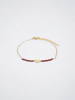 Stainless Steel Bracelet Semiprecious Stones|Parfois Cheap
