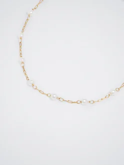 Stainless Steel Bracelet With Pearls|Parfois Fashion
