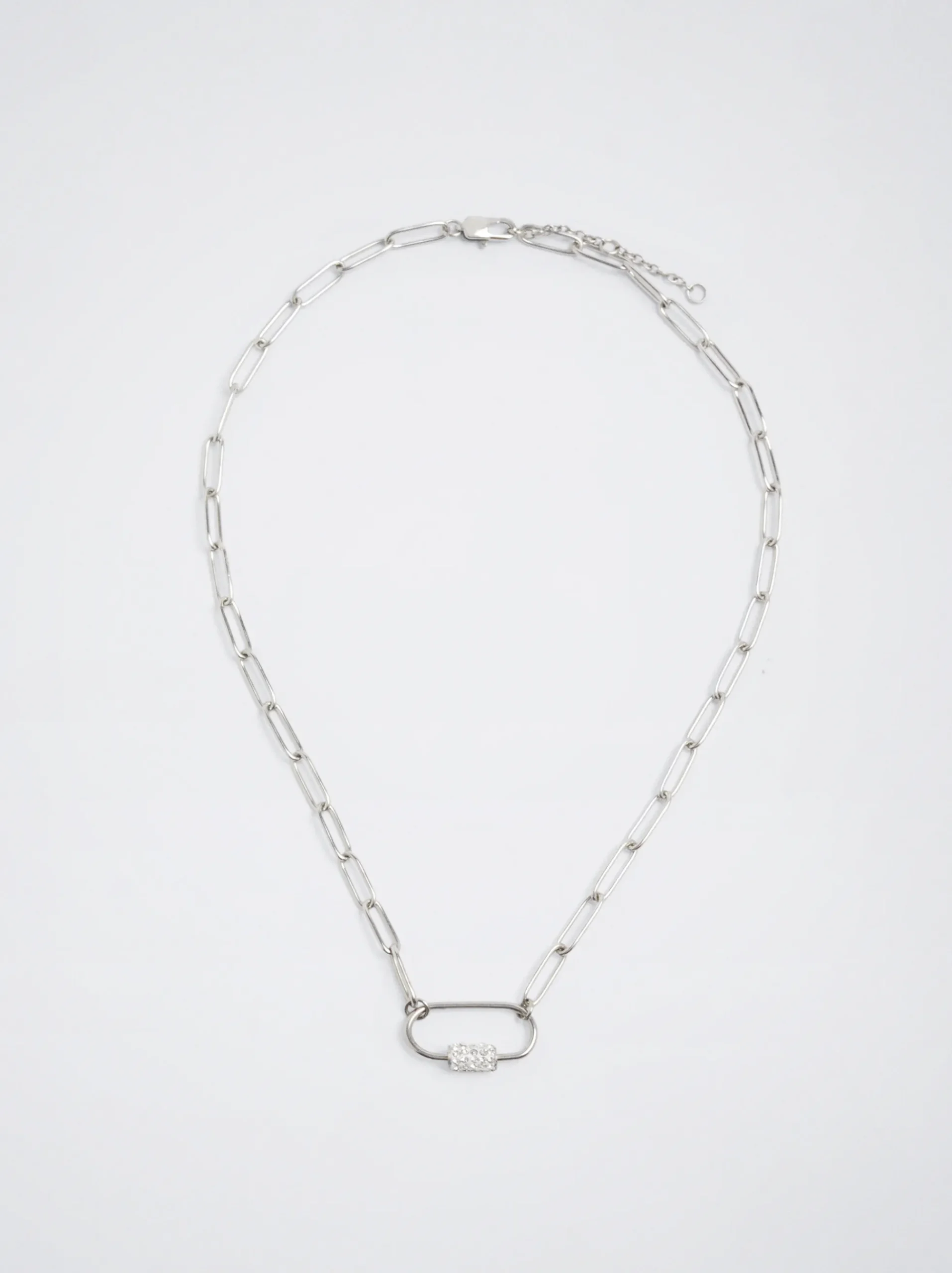 Stainless Steel Chain Necklace|Parfois Discount