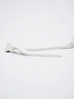 Stainless Steel Earrings With Heart|Parfois Best