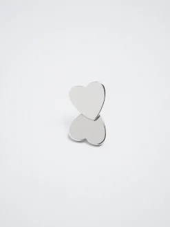 Stainless Steel Earrings With Hearts|Parfois Hot