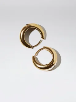 Stainless Steel Hoop Earrings|Parfois Sale