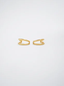 Stainless Steel Hoop Earrings|Parfois Hot