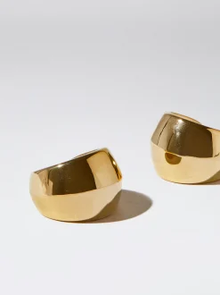 Stainless Steel Hoop Earrings|Parfois Sale