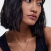 Stainless Steel Necklace With Heart|Parfois Cheap