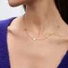 Stainless Steel Necklace With Shamrock|Parfois Flash Sale