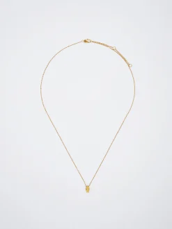 Stainless Steel Necklace With Girl Charm|Parfois Sale