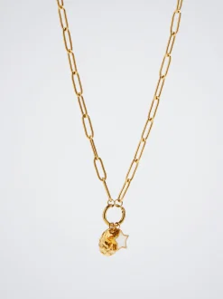 Stainless Steel Necklace With Star|Parfois Best