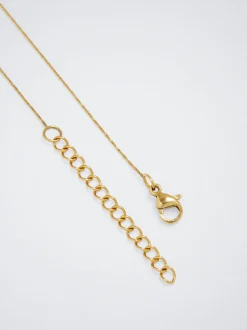 Stainless Steel Necklace With Pearl|Parfois Cheap