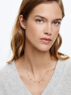 Stainless Steel Necklace With Stars And Zirconia|Parfois Best
