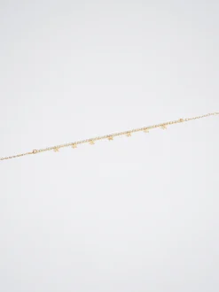 Stainless Steel Necklace With Stars And Zirconia|Parfois Discount