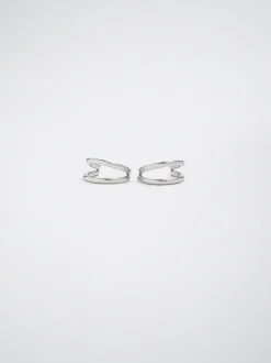 Stainless Steel Hoop Earrings|Parfois New