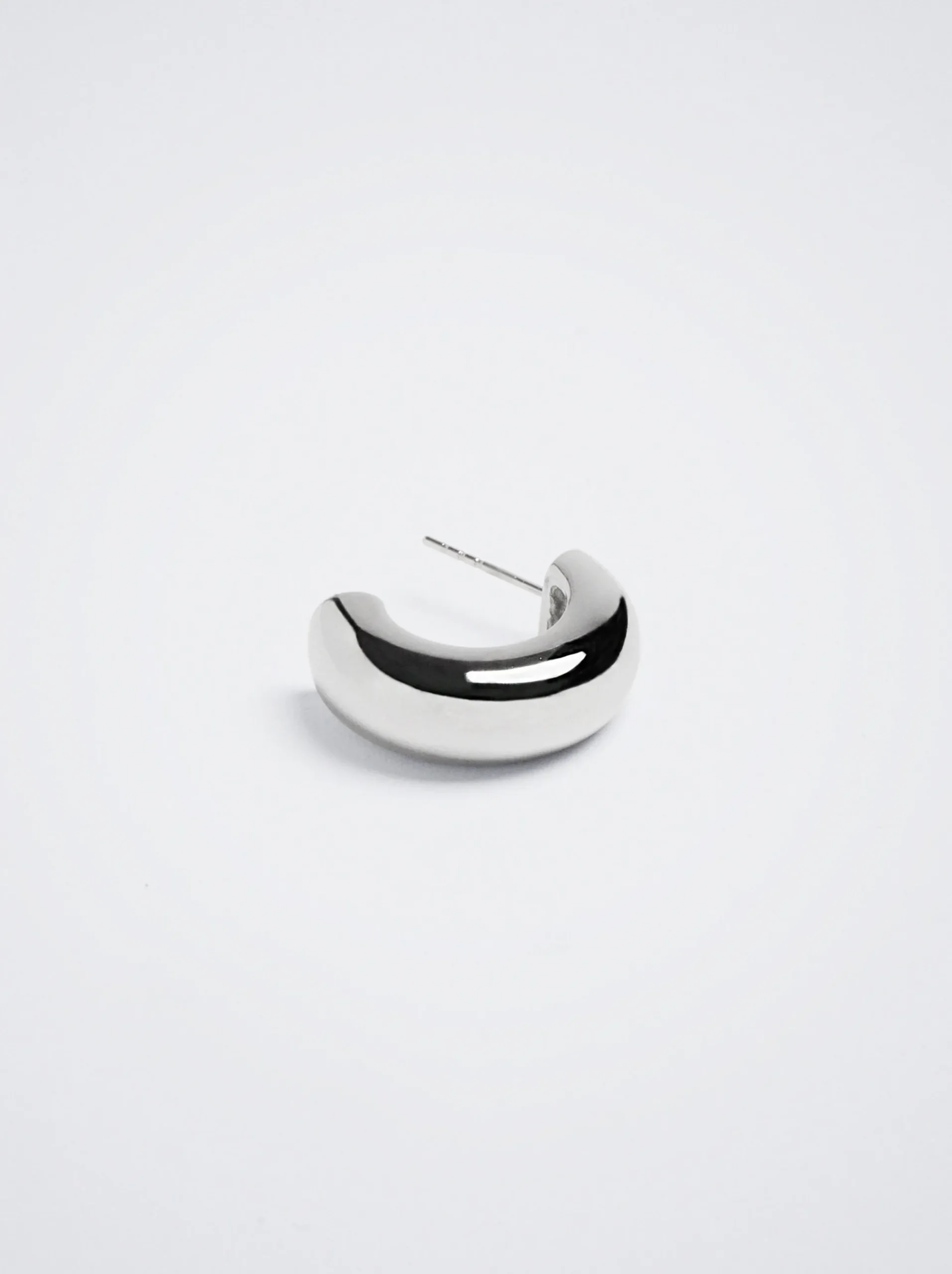 Stainless Steel Hoop Earrings|Parfois Hot