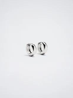 Stainless Steel Hoop Earrings|Parfois Hot