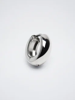 Stainless Steel Hoop Earrings|Parfois Hot