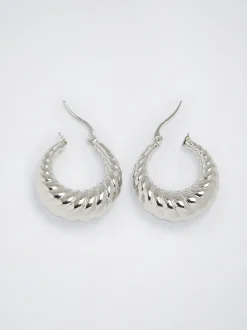 Stainless Steel Hoop Earrings|Parfois Clearance