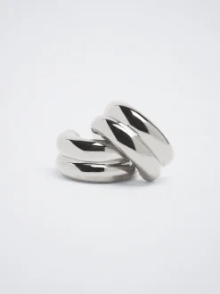 Stainless Steel Hoop Earrings|Parfois Discount