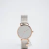 Stainless Steel Watch With Hearts|Parfois Best